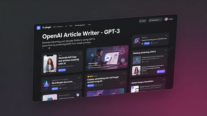 OpenAI Article Writer - GPT-3