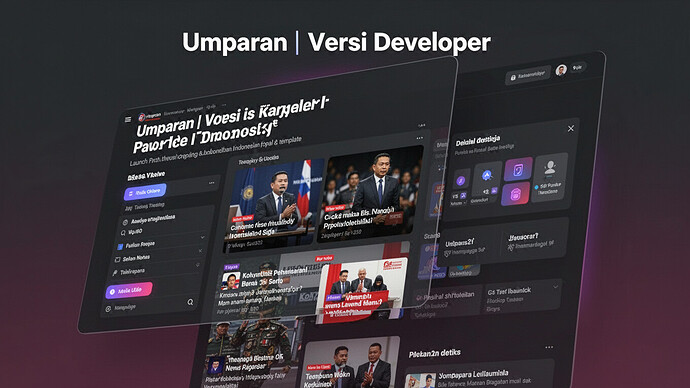 Umparan | Versi Developer