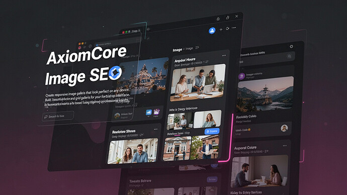 AxiomCore - Image SEO