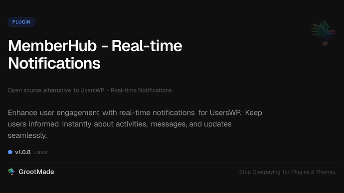 MemberHub - Real-time Notifications