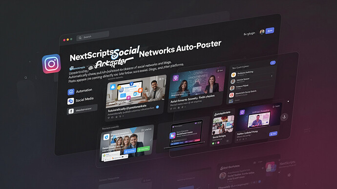 NextScripts: Social Networks Auto-Poster