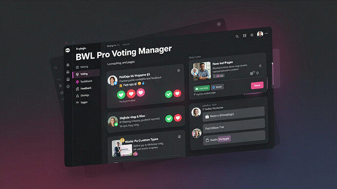 BWL Pro Voting Manager