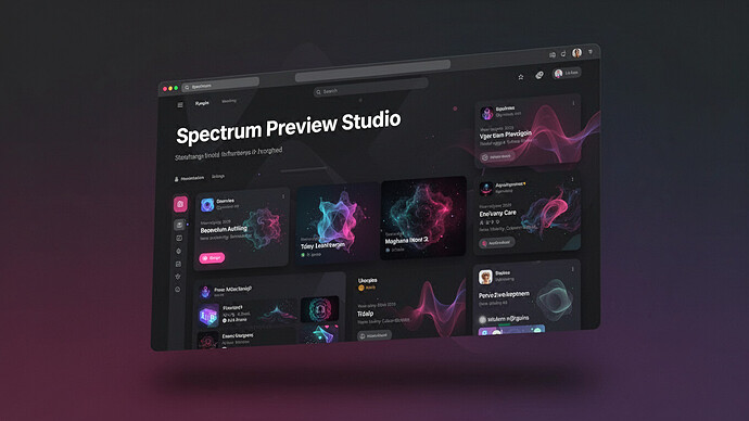 Spectrum Preview Studio