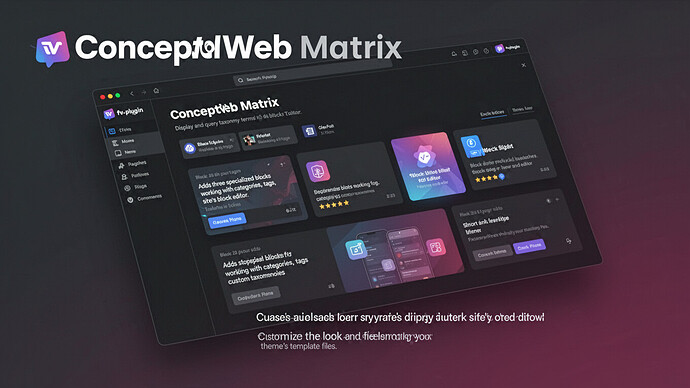 ConceptWeb Matrix