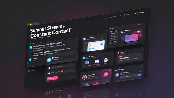 Summit Streams - Constant Contact