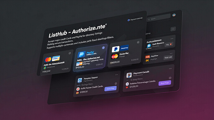 ListHub - Authorize.net
