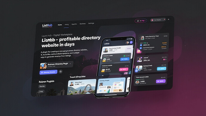 ListHub - Digital Marketplace