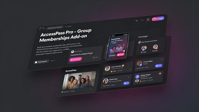 AccessPass Pro - Group Memberships Add-on