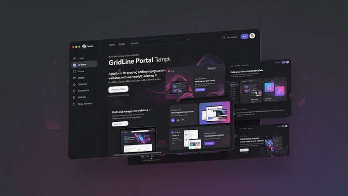 GridLine Portal Template