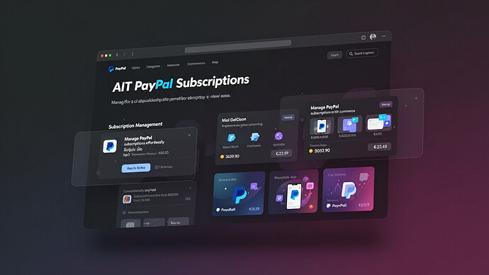 AIT PayPal Subscriptions
