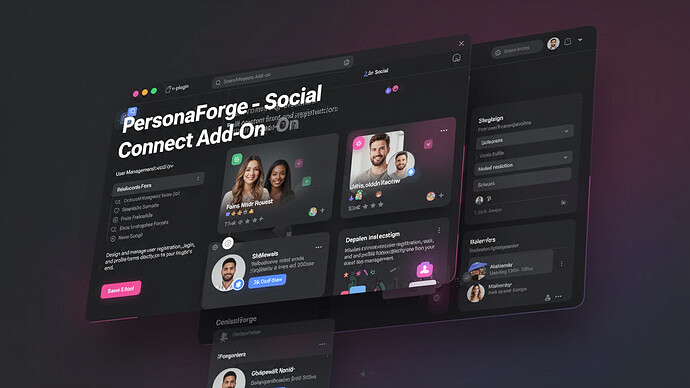 PersonaForge - Social Connect Add-On