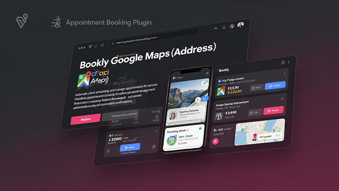 Bookly Google Maps Address (Add-on)