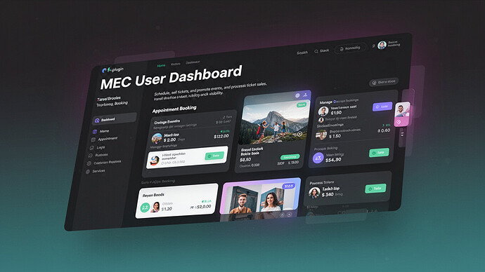 MEC User Dashboard