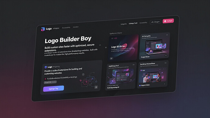 Logo Builder Boy