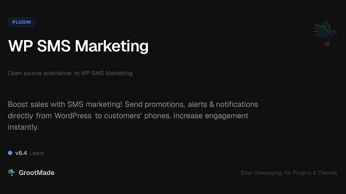 WP SMS Marketing