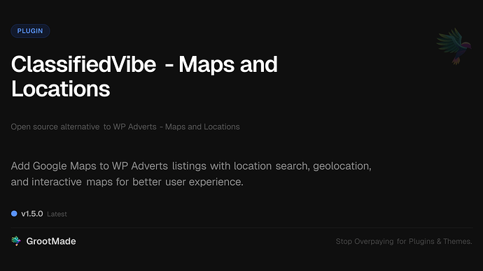 ClassifiedVibe - Maps and Locations