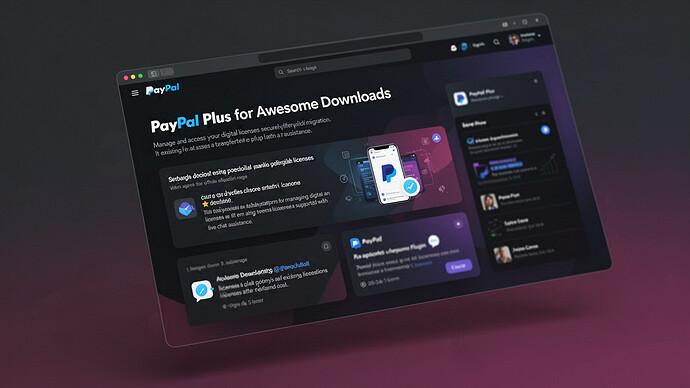PayPal Plus for Awesome Downloads