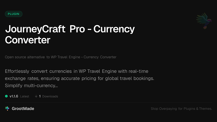 JourneyCraft Pro - Currency Converter