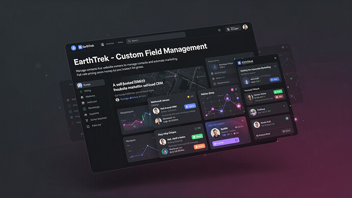 EarthTrek - Custom Field Management