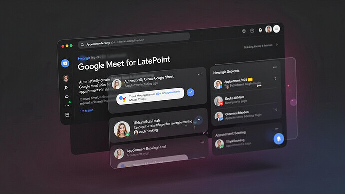 Google Meet for LatePoint