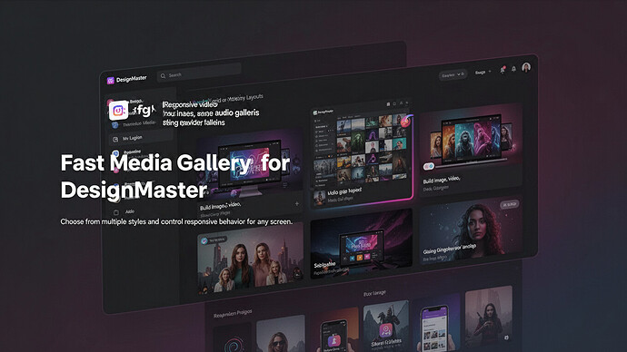 Fast Media Gallery for DesignMaster