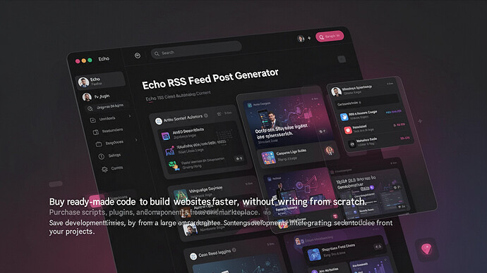 Echo RSS Feed Post Generator