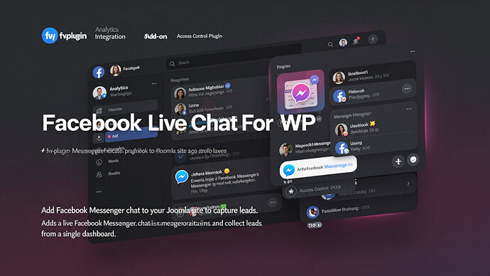 Facebook Live Chat For WP