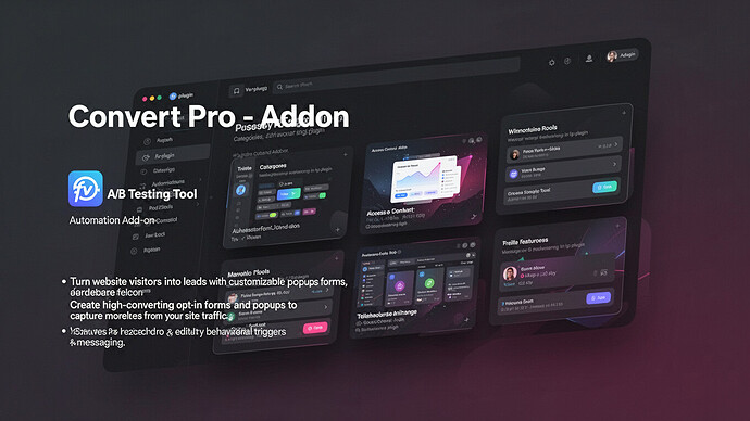 Convert Pro - Addon