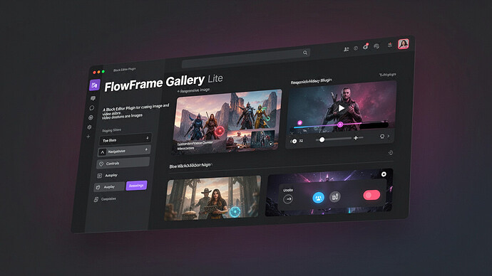 FlowFrame Gallery Lite