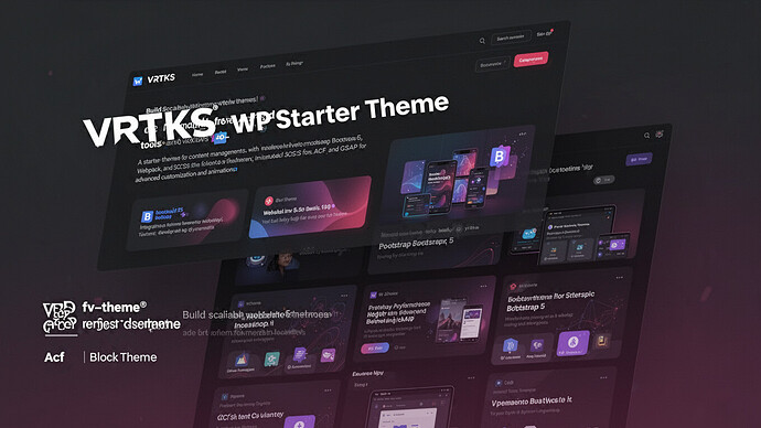VRTKS WP Starter Theme