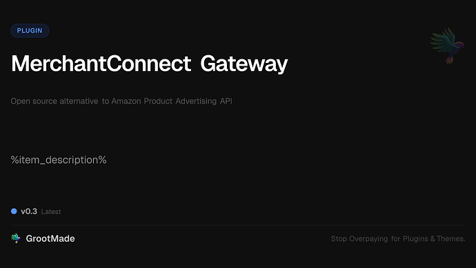 MerchantConnect Gateway