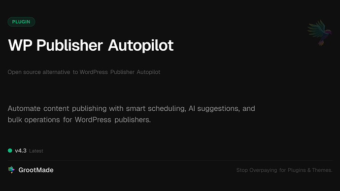 WP Publisher Autopilot