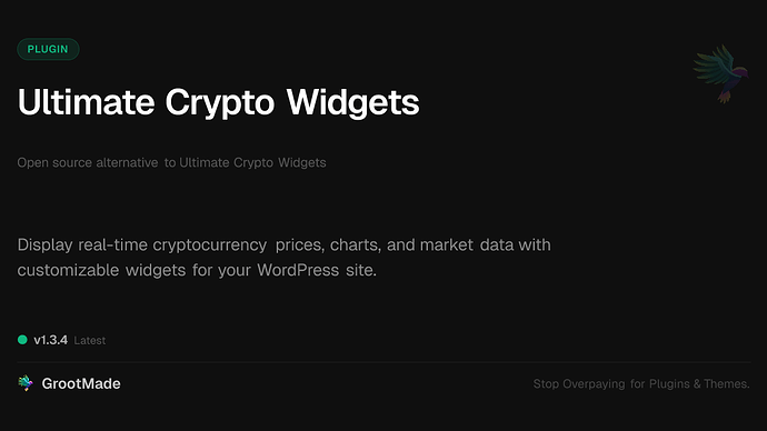 Ultimate Crypto Widgets