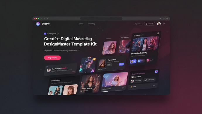 Zepeto - Creative Digital Marketing DesignMaster Template Kit