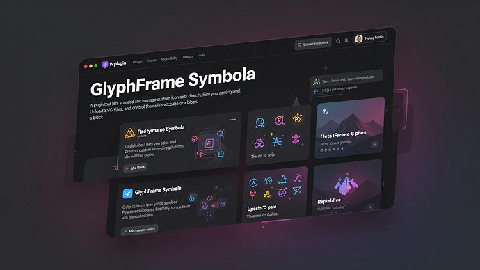 GlyphFrame Symbola