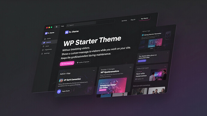 WP Starter Theme