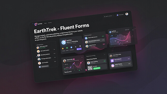 EarthTrek - Fluent Forms