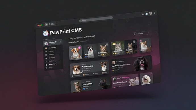 PawPrint CMS