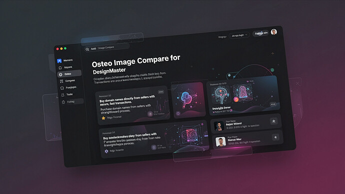 Osteo Image Compare for DesignMaster