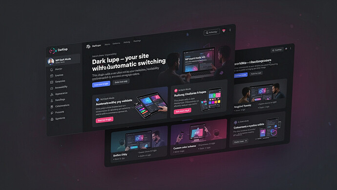 Darklup - WP Dark Mode