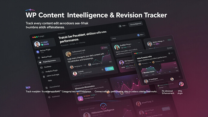 WP Content Intelligence & Revision Tracker