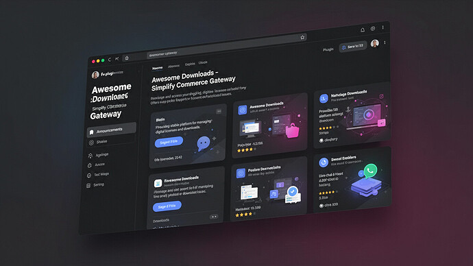 Awesome Downloads - Simplify Commerce Gateway
