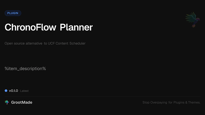 ChronoFlow Planner