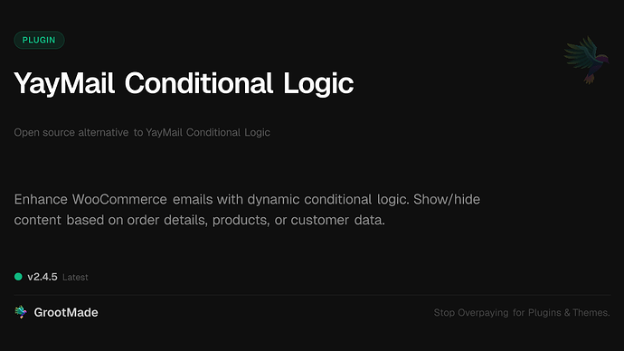 YayMail Conditional Logic