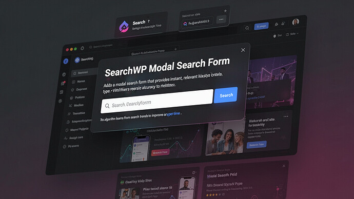 SearchWP Modal Search Form