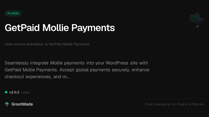 GetPaid Mollie Payments