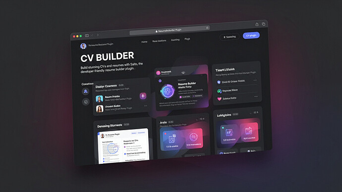 CV BUILDER
