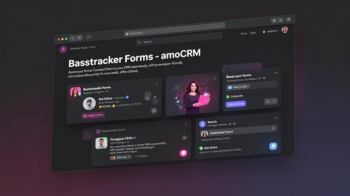 Basstracker Forms - amoCRM