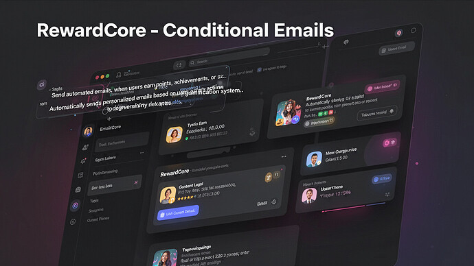 RewardCore - Conditional Emails