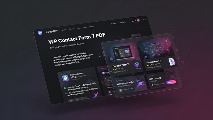 WP Contact Form 7 PDF